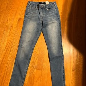 Hollister size 5 regular super skinny jeans